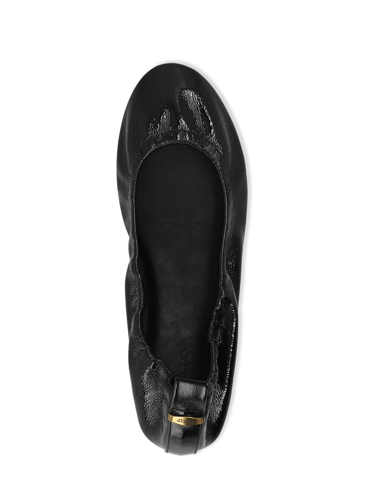 Isabel Marant - Belna Ballerina Flat in Black - Kalifornia Jean Bar