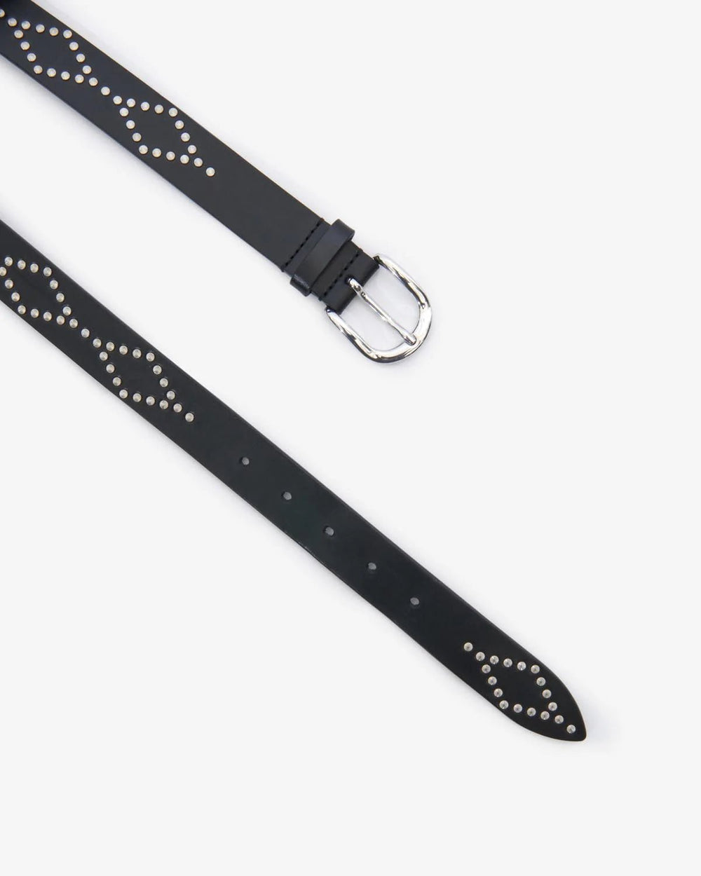 Isabel Marant - Black/Silver Liliana Belt - Kalifornia Jean Bar