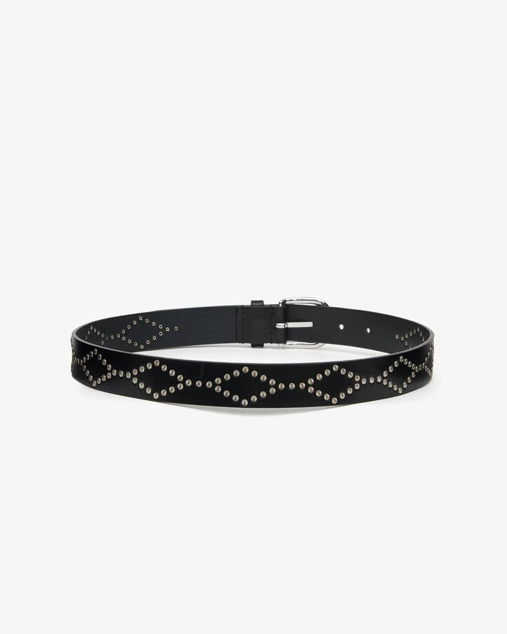 Isabel Marant - Black/Silver Liliana Belt - Kalifornia Jean Bar