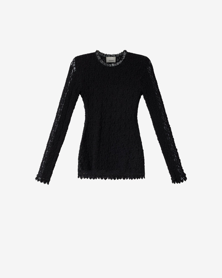 Isabel Marant - Brany Top in Black - Kalifornia Jean Bar