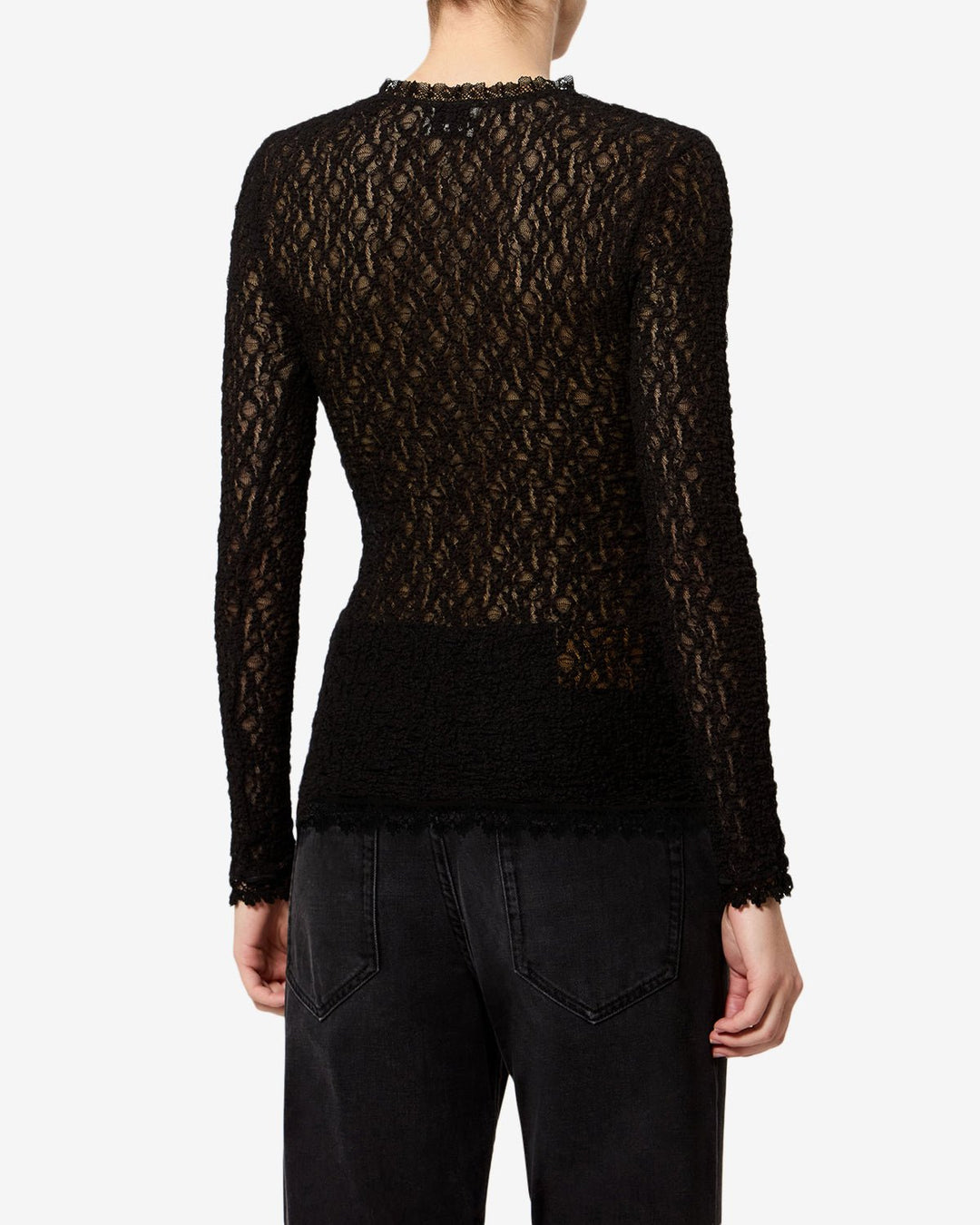 Isabel Marant - Brany Top in Black - Kalifornia Jean Bar