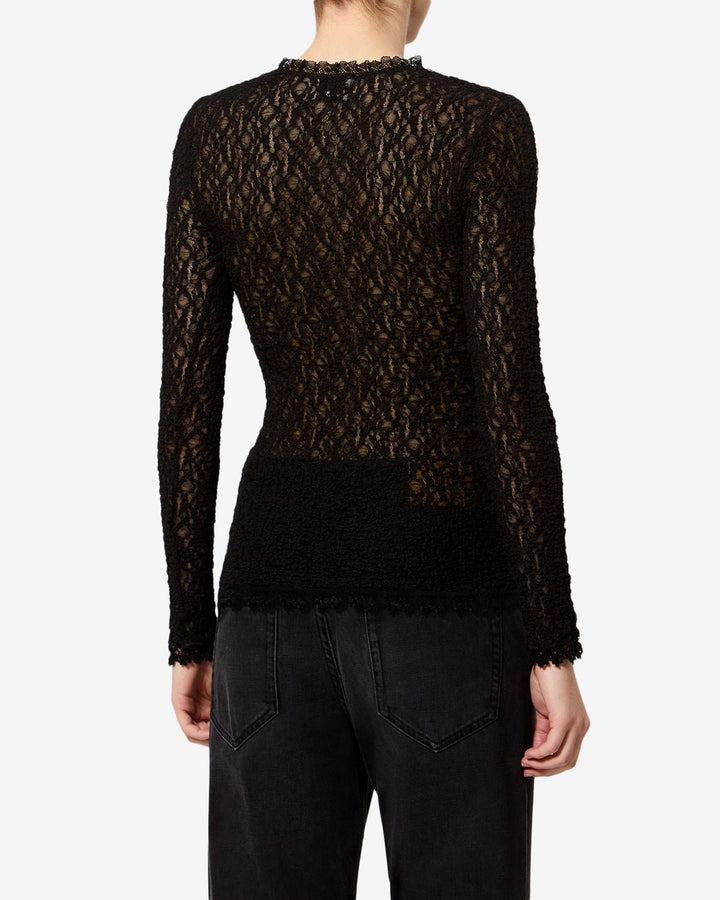 Isabel Marant - Brany Top in Black - Kalifornia Jean Bar