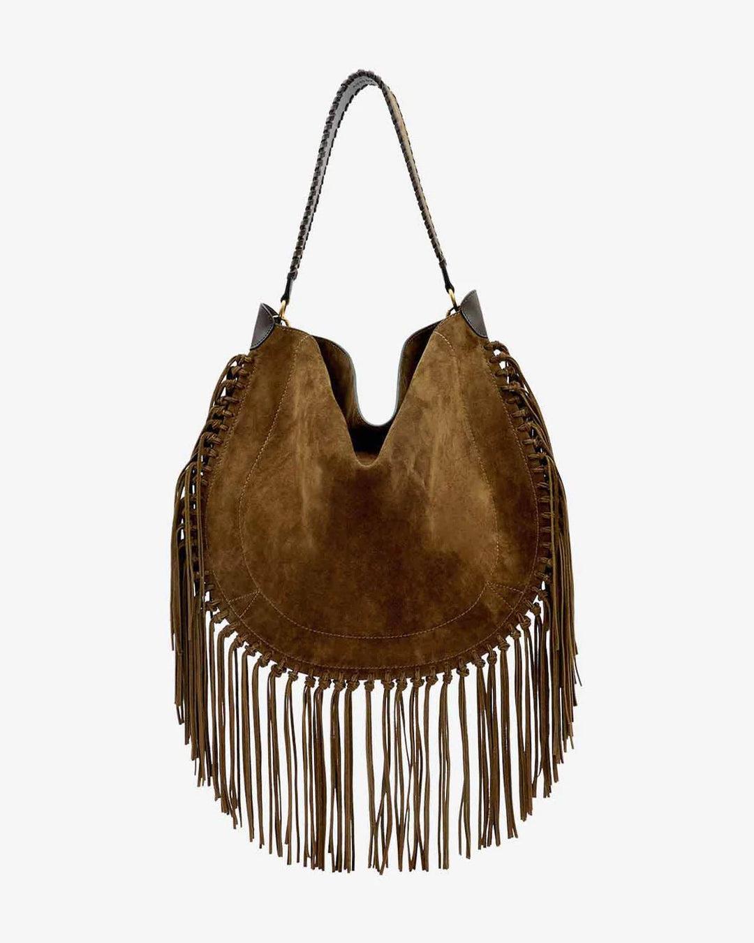 Isabel Marant - Bronze Oskan Hobo Soft Shoulder Bag - Kalifornia Jean Bar