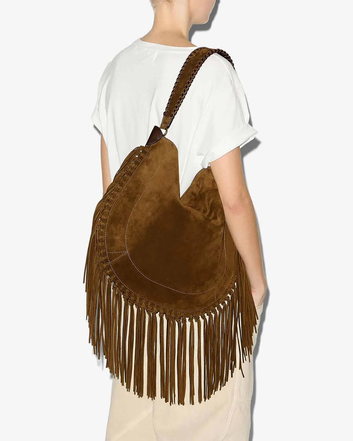 Isabel Marant - Bronze Oskan Hobo Soft Shoulder Bag - Kalifornia Jean Bar