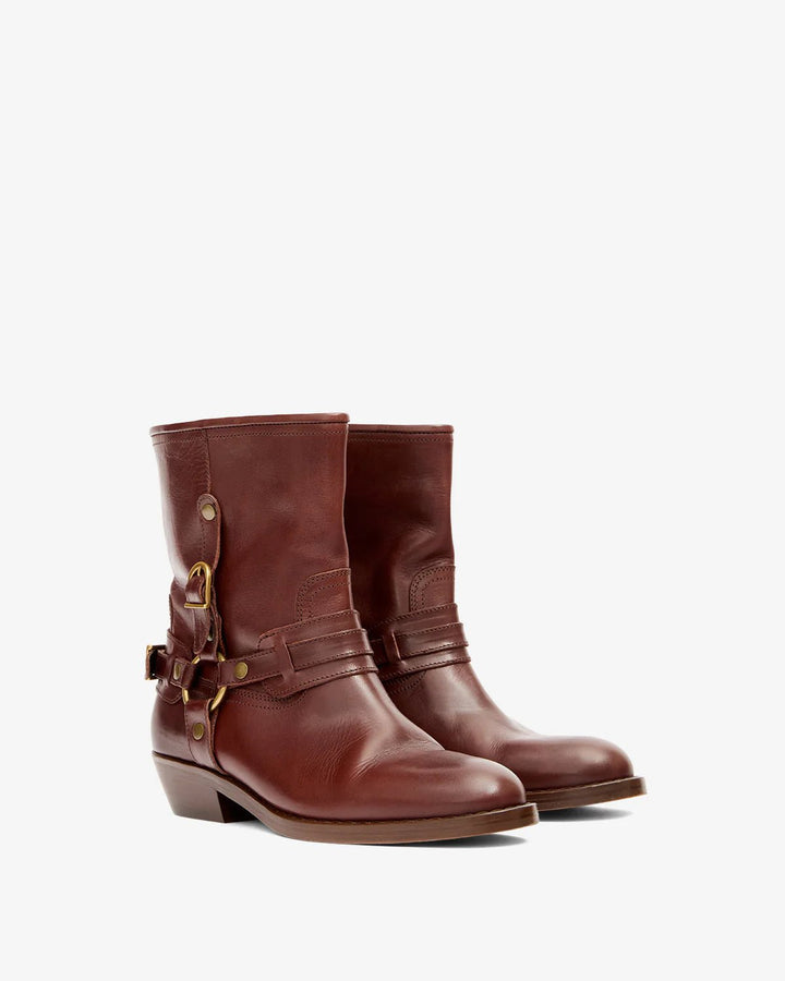 Isabel Marant - Brown Ildred Boots - Kalifornia Jean Bar