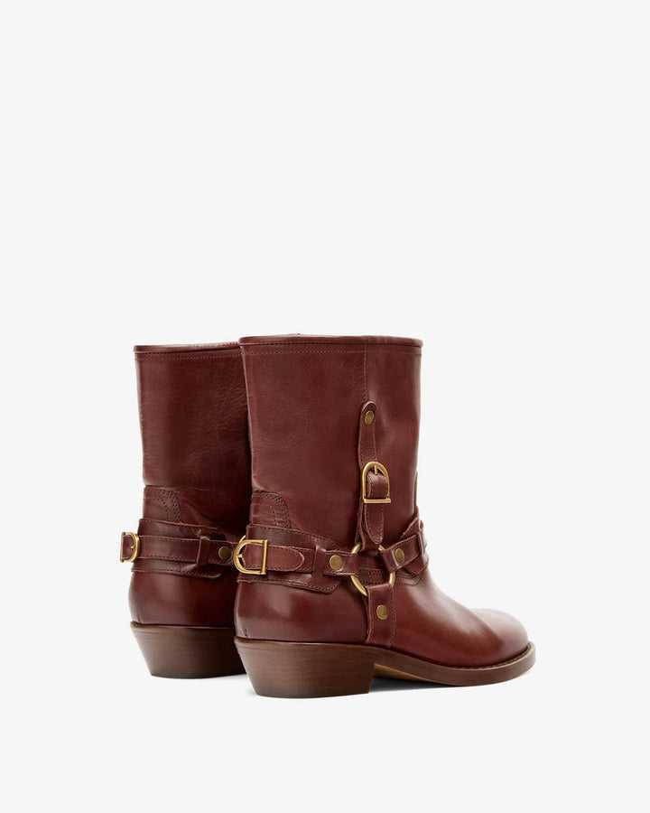 Isabel Marant - Brown Ildred Boots - Kalifornia Jean Bar