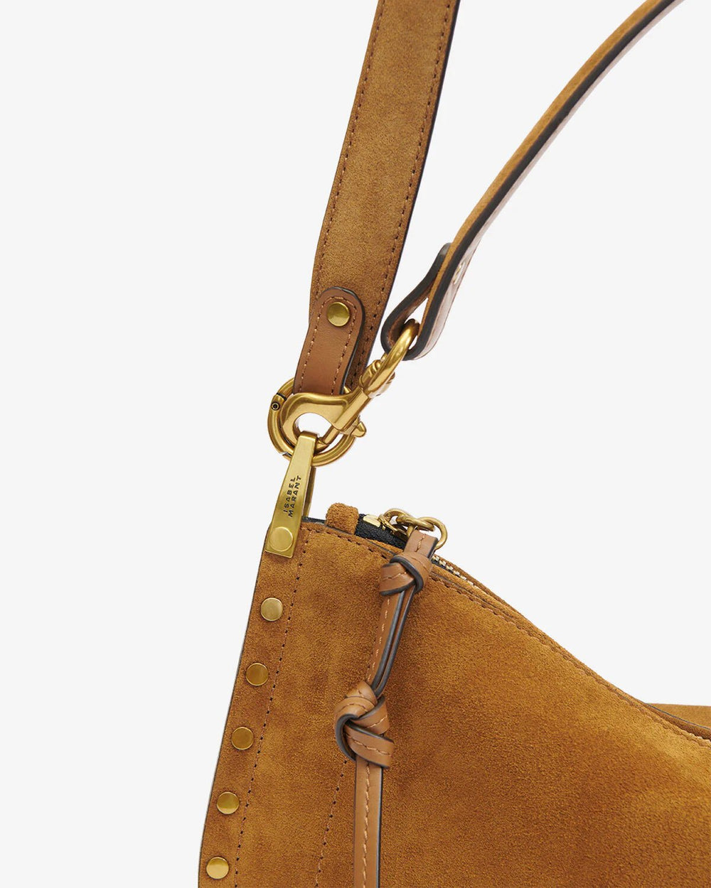 Isabel Marant - Cognac Oskan Soft Zip Shoulder Strap - Kalifornia Jean Bar