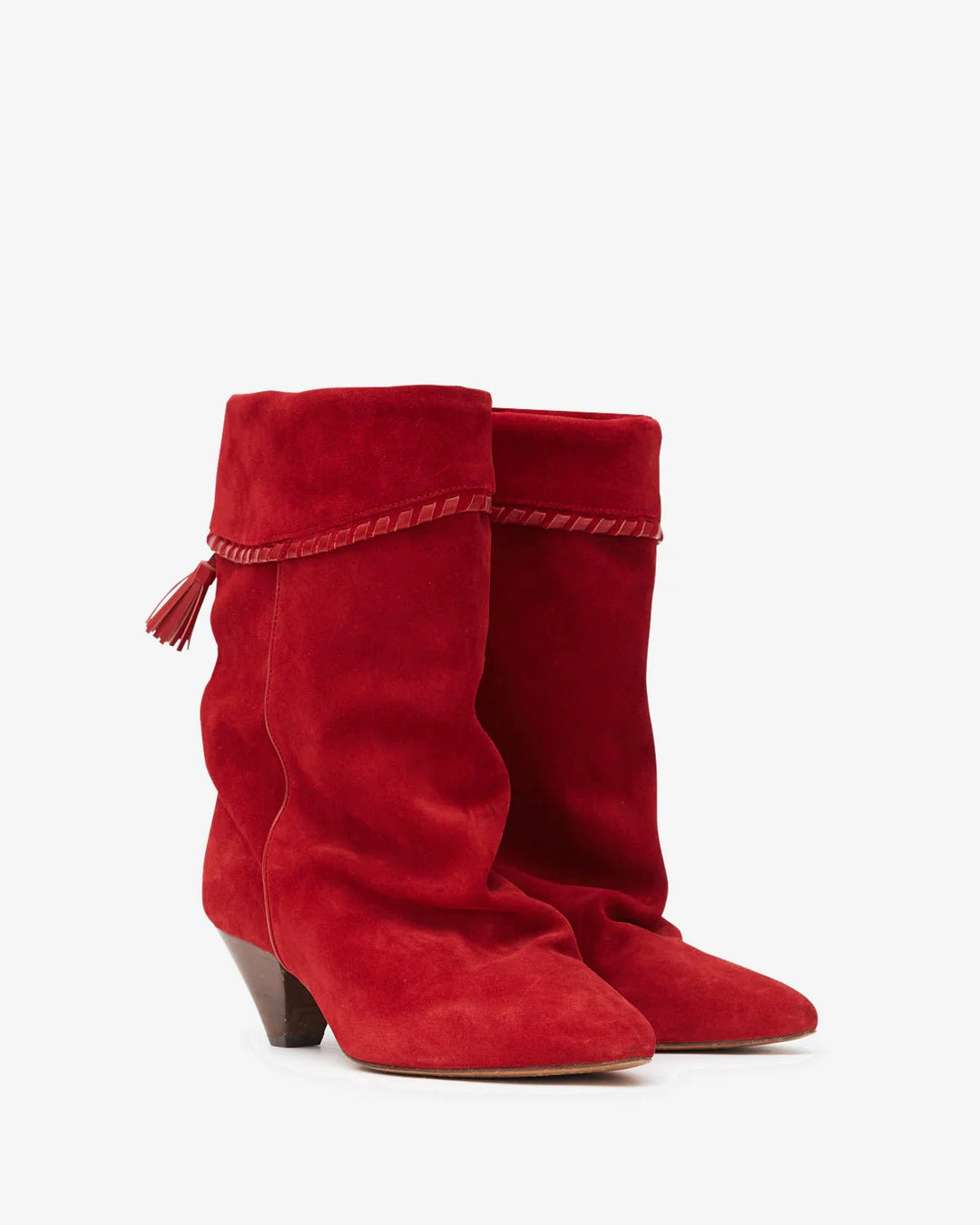 Isabel Marant - Dalby Boots in Red - Kalifornia Jean Bar Isabel Marant - Dalby Boots in Red WOMEN'S BOOT