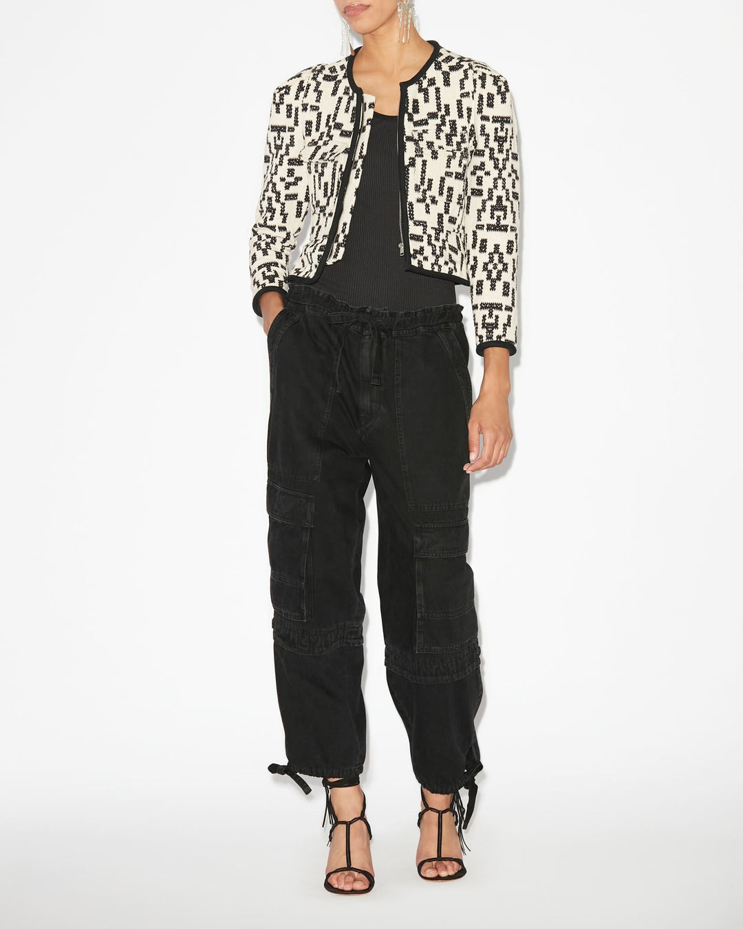 Isabel Marant - Deliona Jacket in Black - Kalifornia Jean Bar