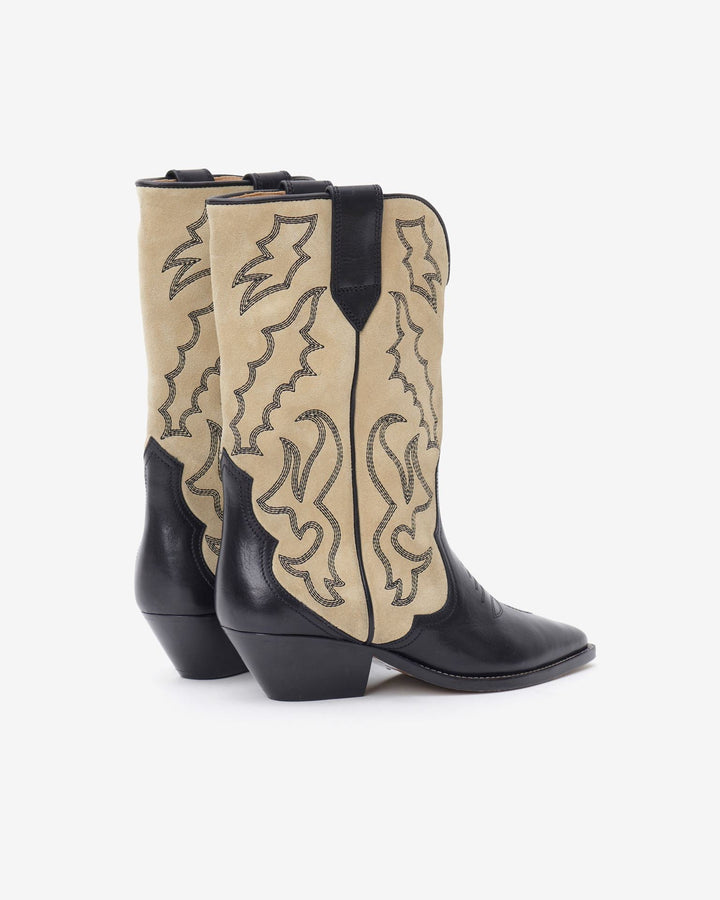 Isabel Marant - Duerto Boots in Black/Ecru - Kalifornia Jean Bar