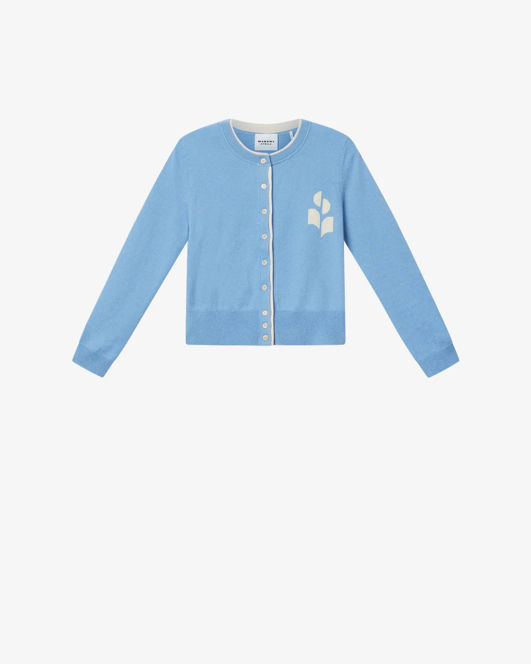 Isabel Marant - Dusk Blue/Light Grey Lona Cardigan - Kalifornia Jean Bar