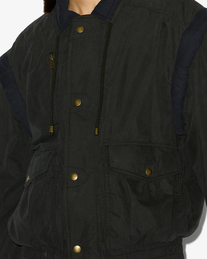 Isabel Marant - Faded Black Desha Jacket - Kalifornia Jean Bar
