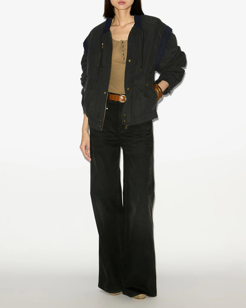 Isabel Marant - Faded Black Desha Jacket - Kalifornia Jean Bar