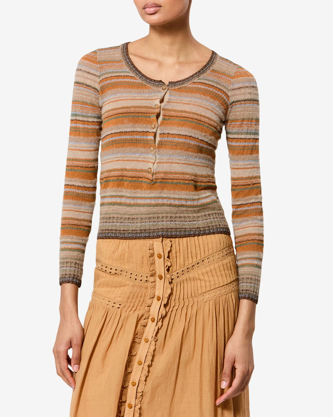 Isabel Marant - Frederica Pullover in Beige - Kalifornia Jean Bar