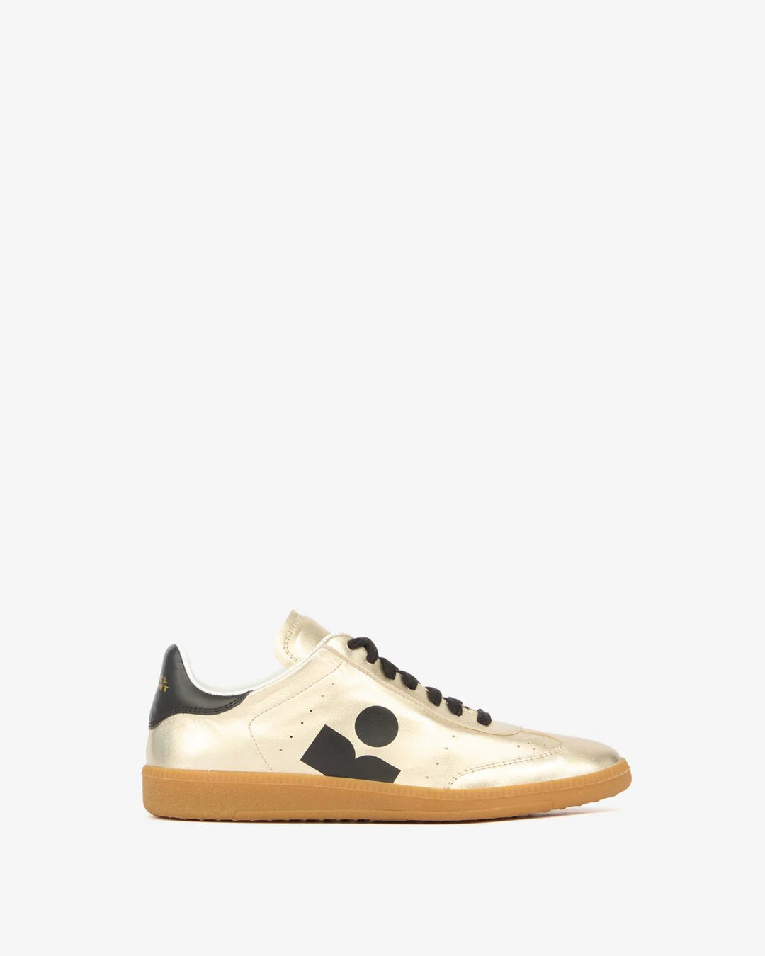 Isabel Marant - Kaycee Sneakers in Light Gold/Black - Kalifornia Jean Bar Isabel Marant - Kaycee Sneakers in Light Gold/Black Womens Sneaker