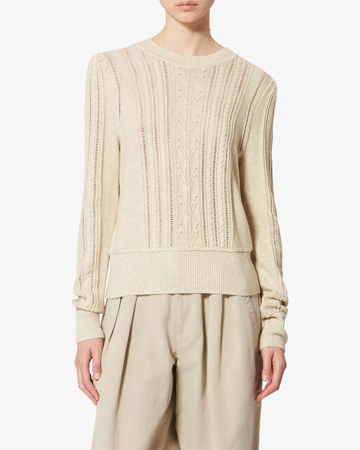 Isabel Marant - Light Gray Kalyn Sweater - Kalifornia Jean Bar