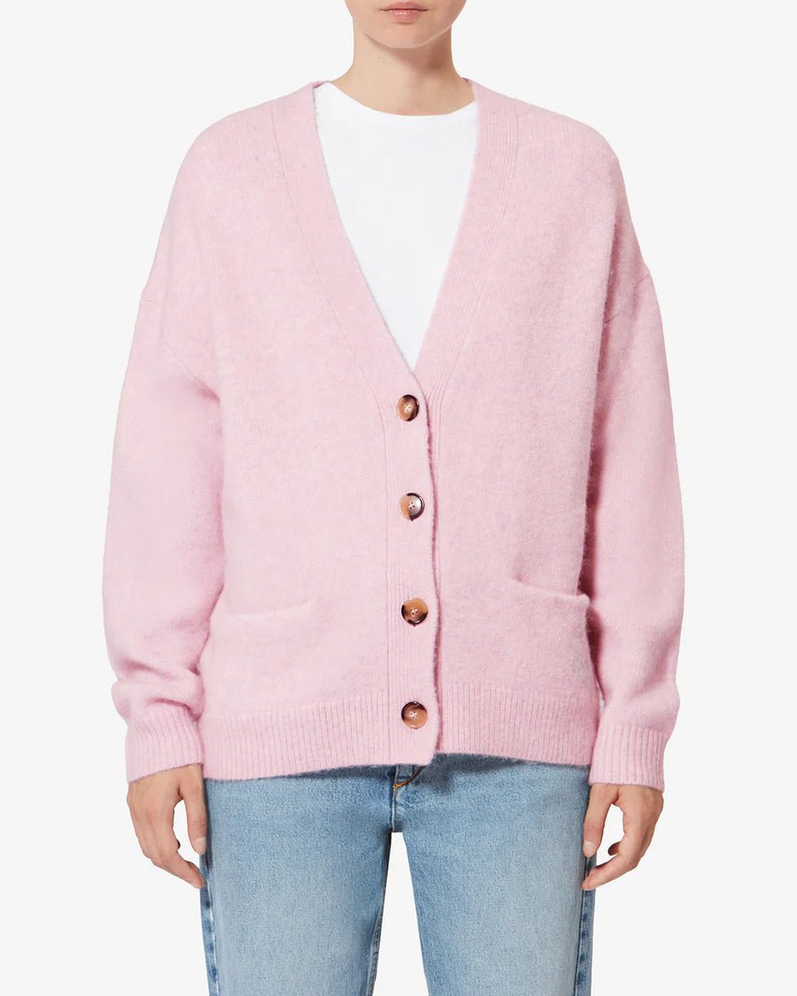 Isabel Marant - Mauve Eborah Cardigan - Kalifornia Jean Bar