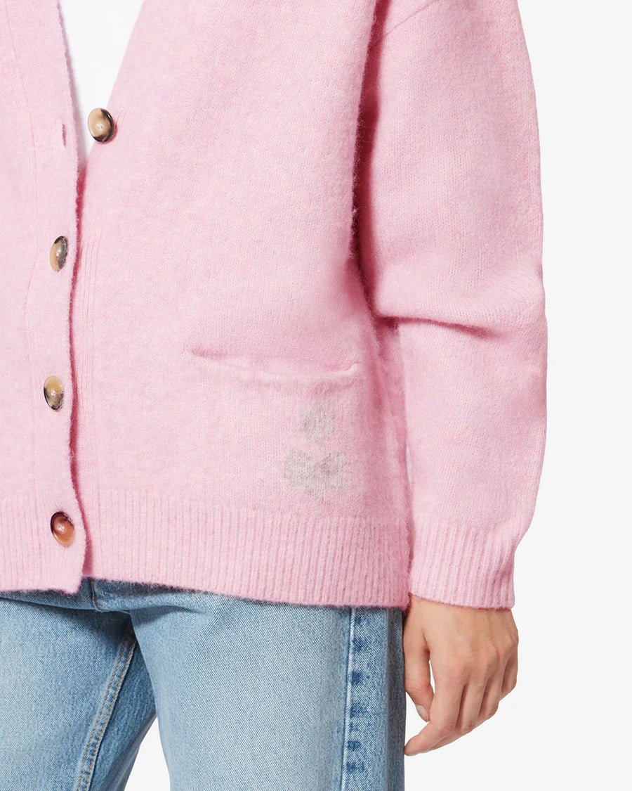 Isabel Marant - Mauve Eborah Cardigan - Kalifornia Jean Bar