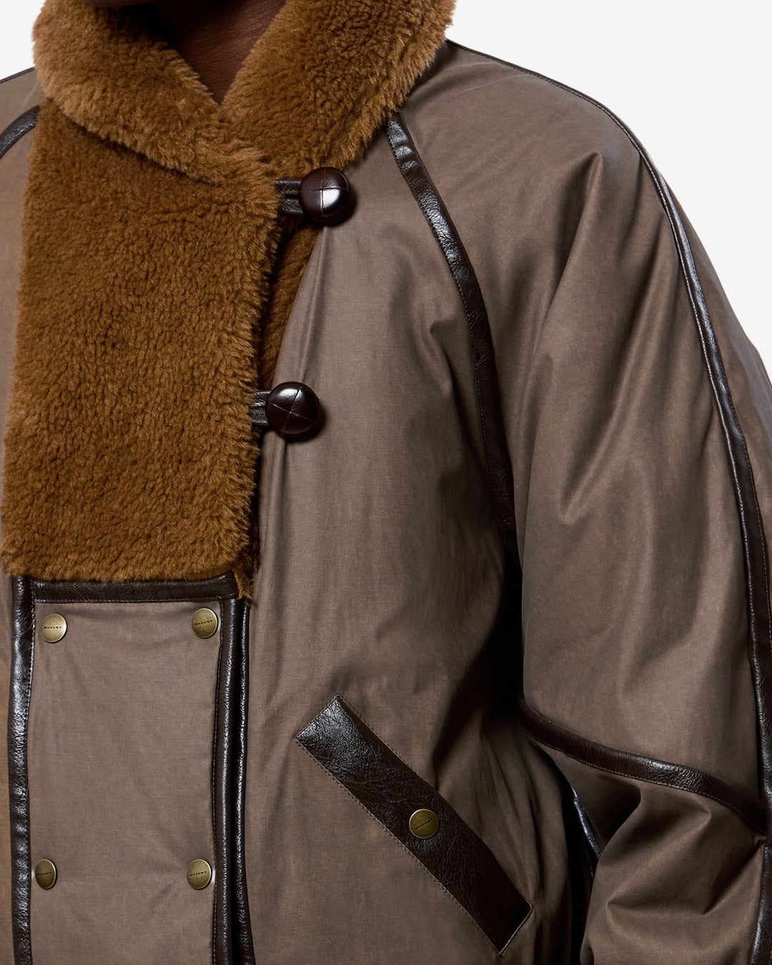 Isabel Marant - Olinka Jacket in Brown - Kalifornia Jean Bar