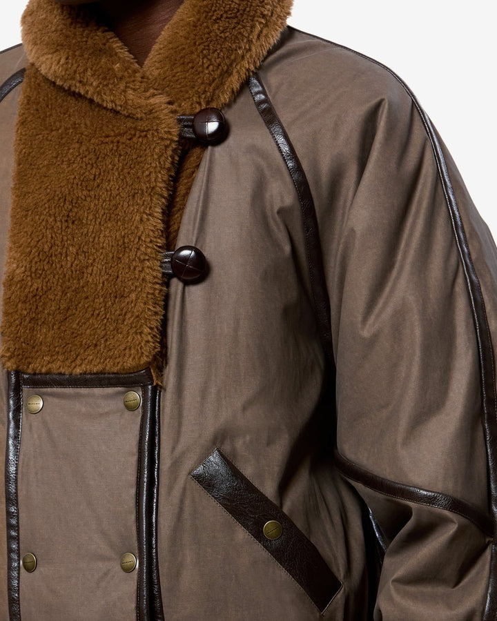 Isabel Marant - Olinka Jacket in Brown - Kalifornia Jean Bar