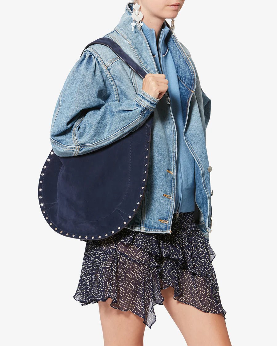 Isabel Marant - Oskan Hobo Bag Dark Midnight - Kalifornia Jean Bar