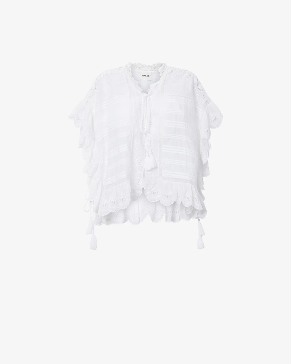 Isabel Marant - Payton Top White - Kalifornia Jean Bar