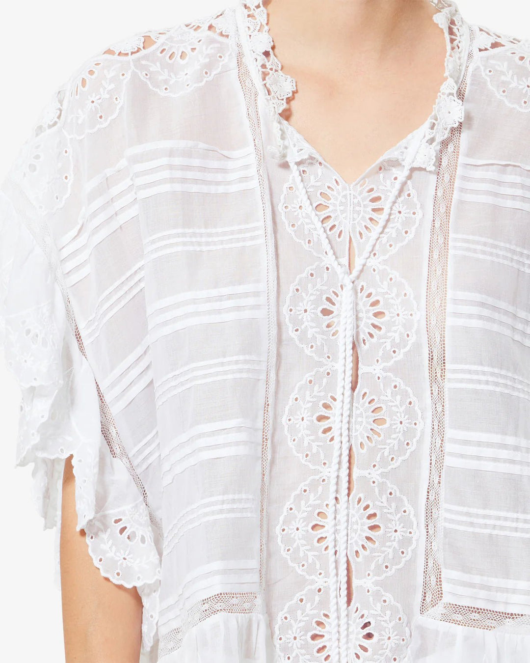 Isabel Marant - Payton Top White - Kalifornia Jean Bar