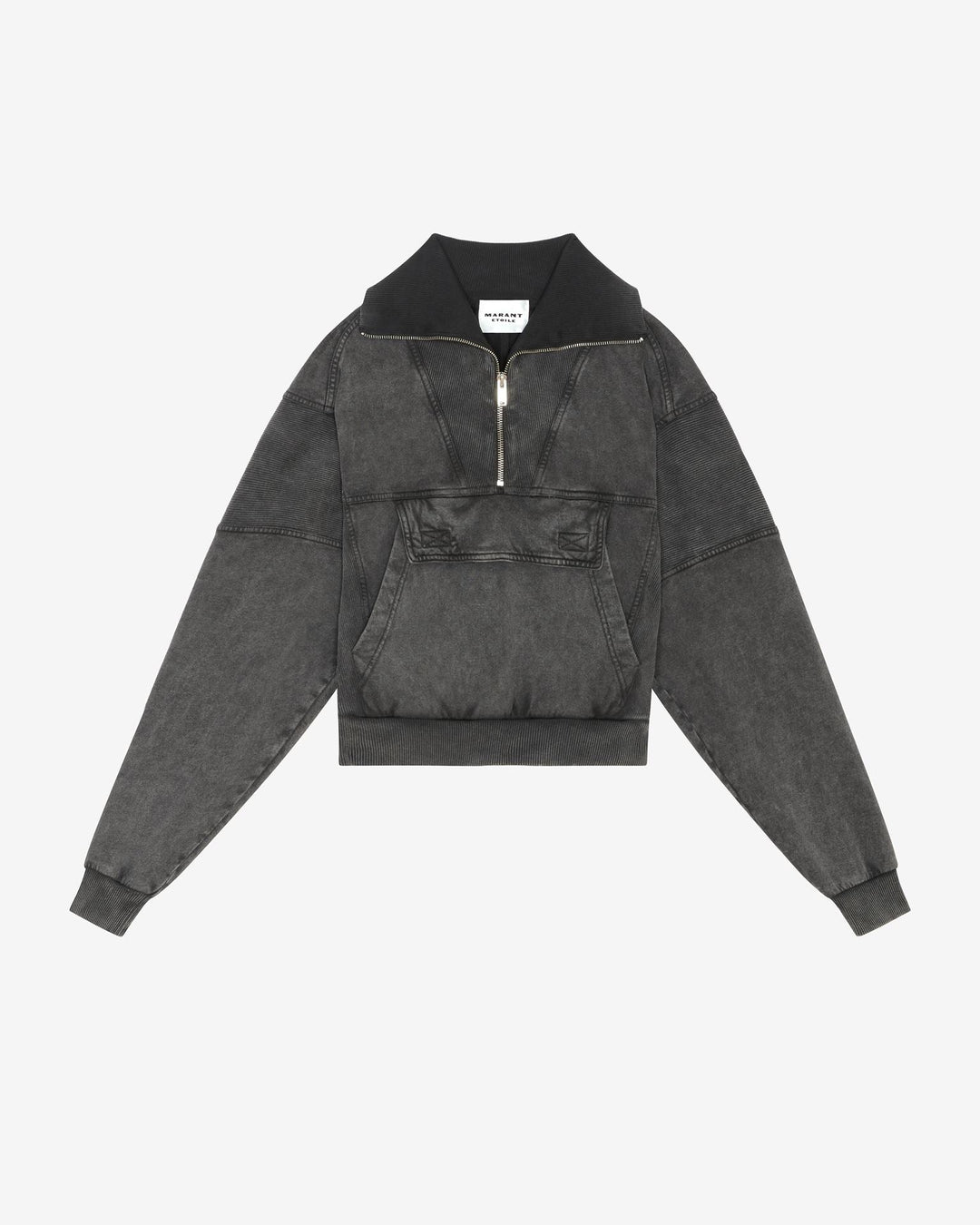 Isabel Marant - Phenix Sweatshirt in Faded Black - Kalifornia Jean Bar