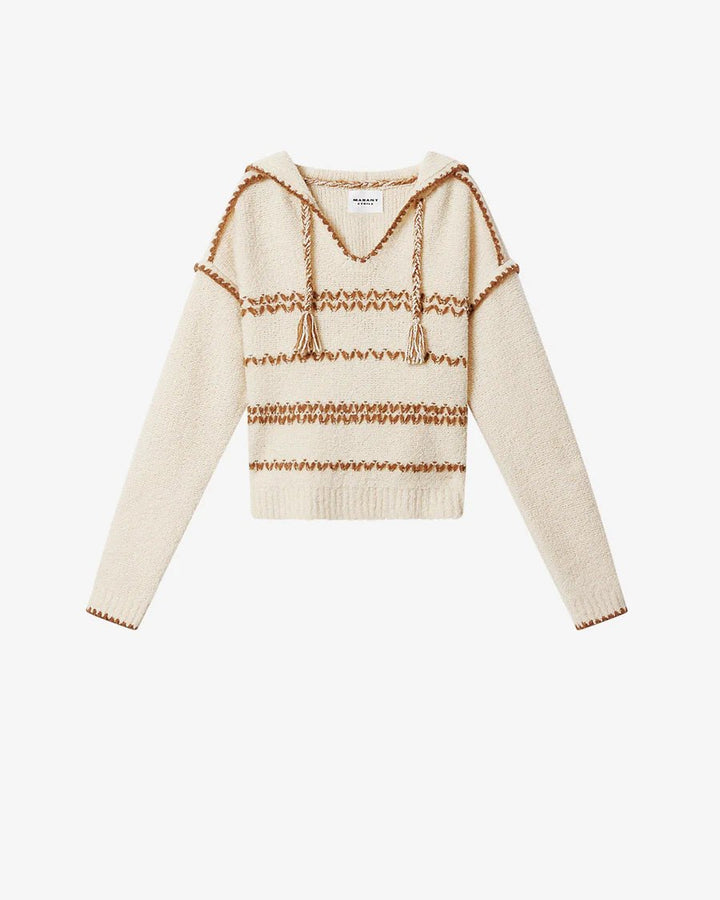 Isabel Marant - Romera Sweater Ecru/Bronze - Kalifornia Jean Bar
