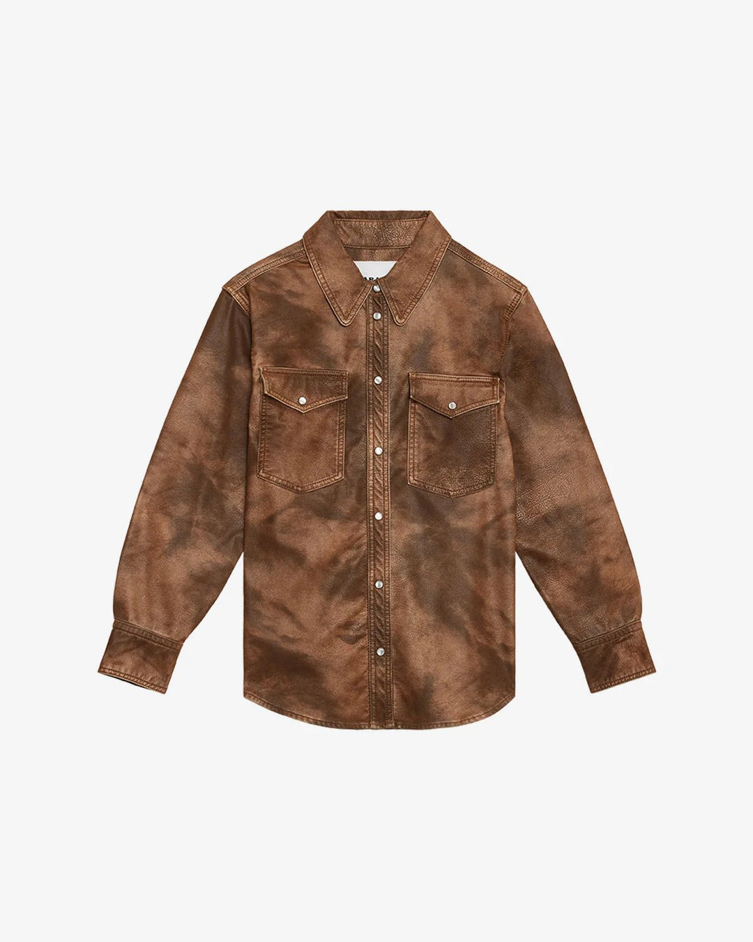 Isabel Marant - Tobacco Karima Shirt - Kalifornia Jean Bar