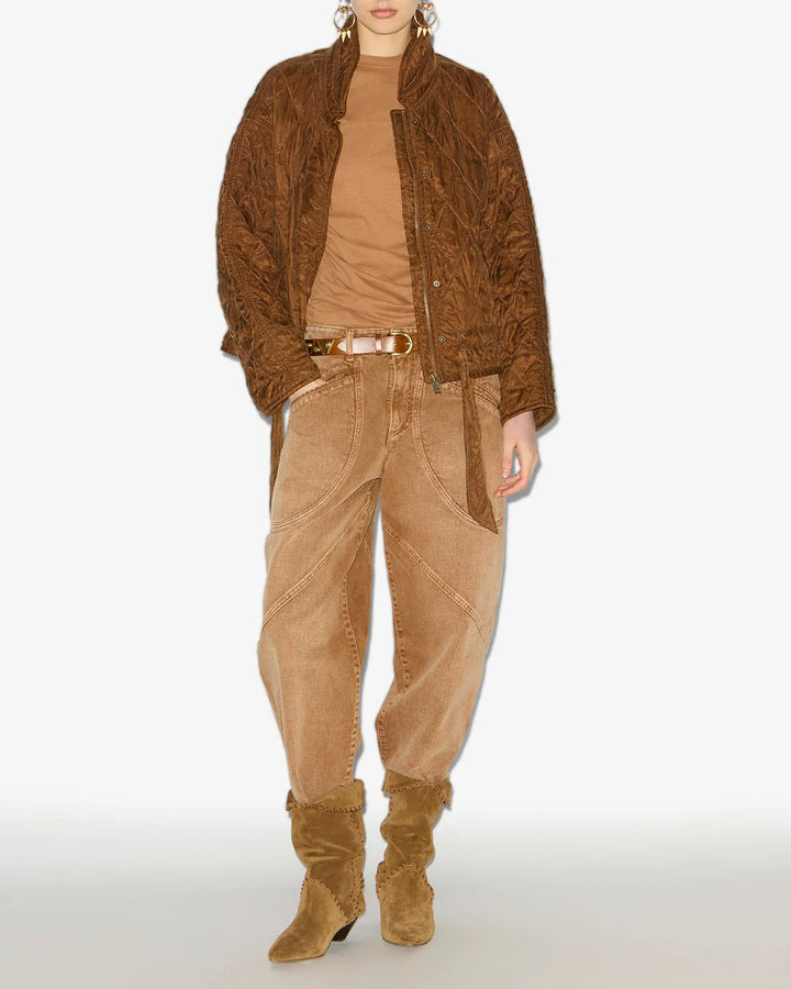 Isabel Marant - Tobacco Zakiane Jacket - Kalifornia Jean Bar