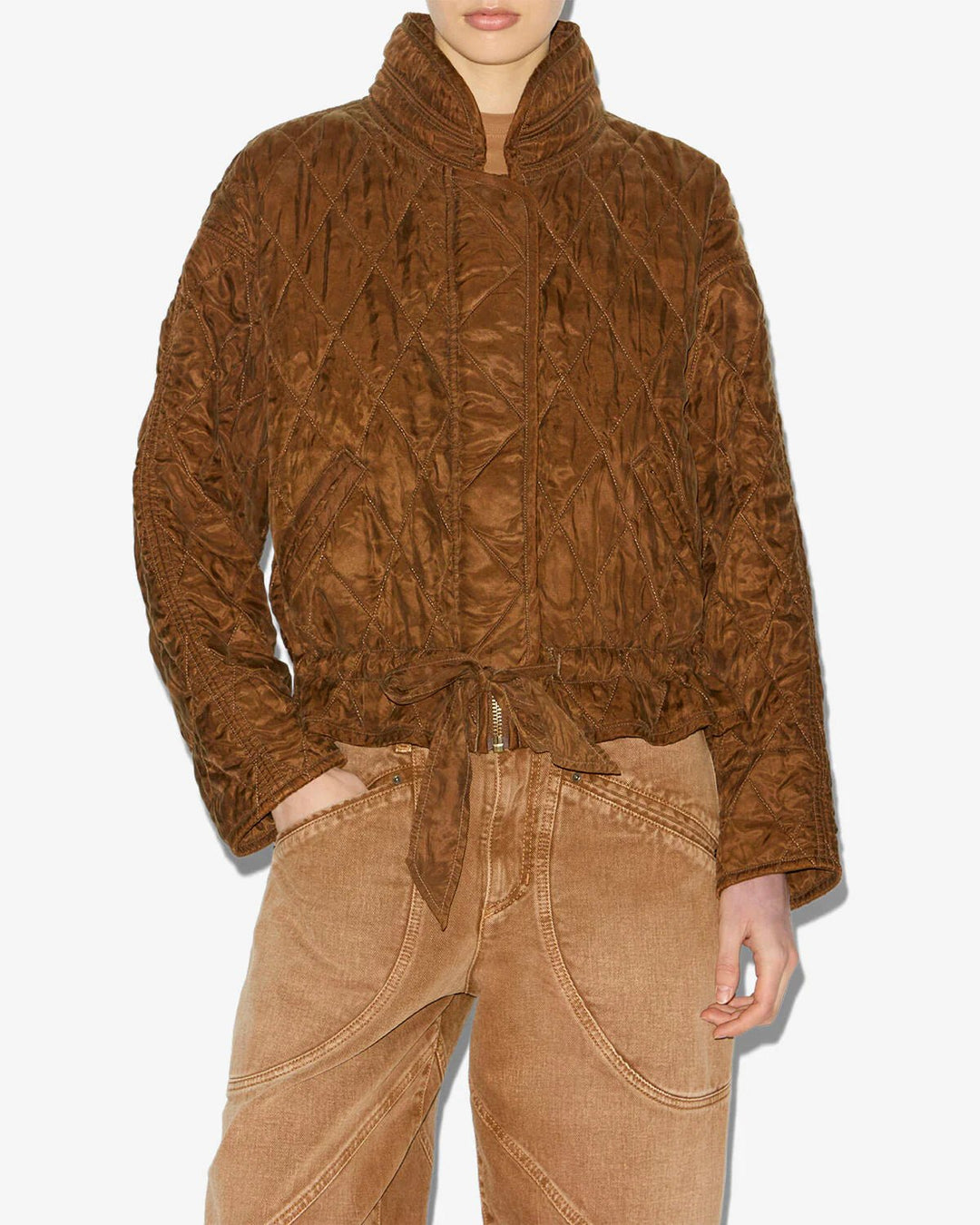 Isabel Marant - Tobacco Zakiane Jacket - Kalifornia Jean Bar