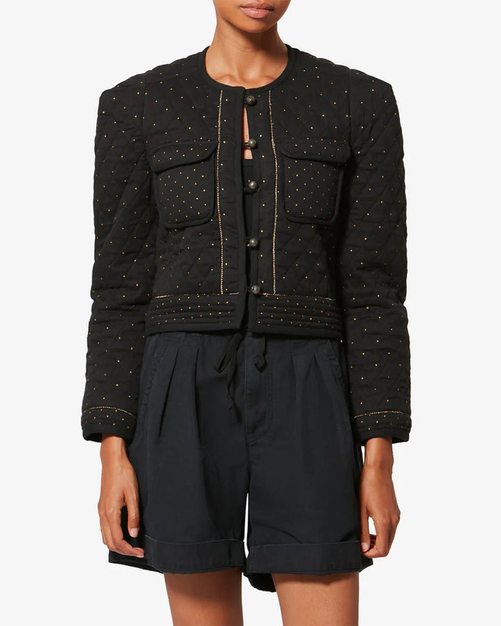 Isabel Marant - Vania Jacket Black - Kalifornia Jean Bar