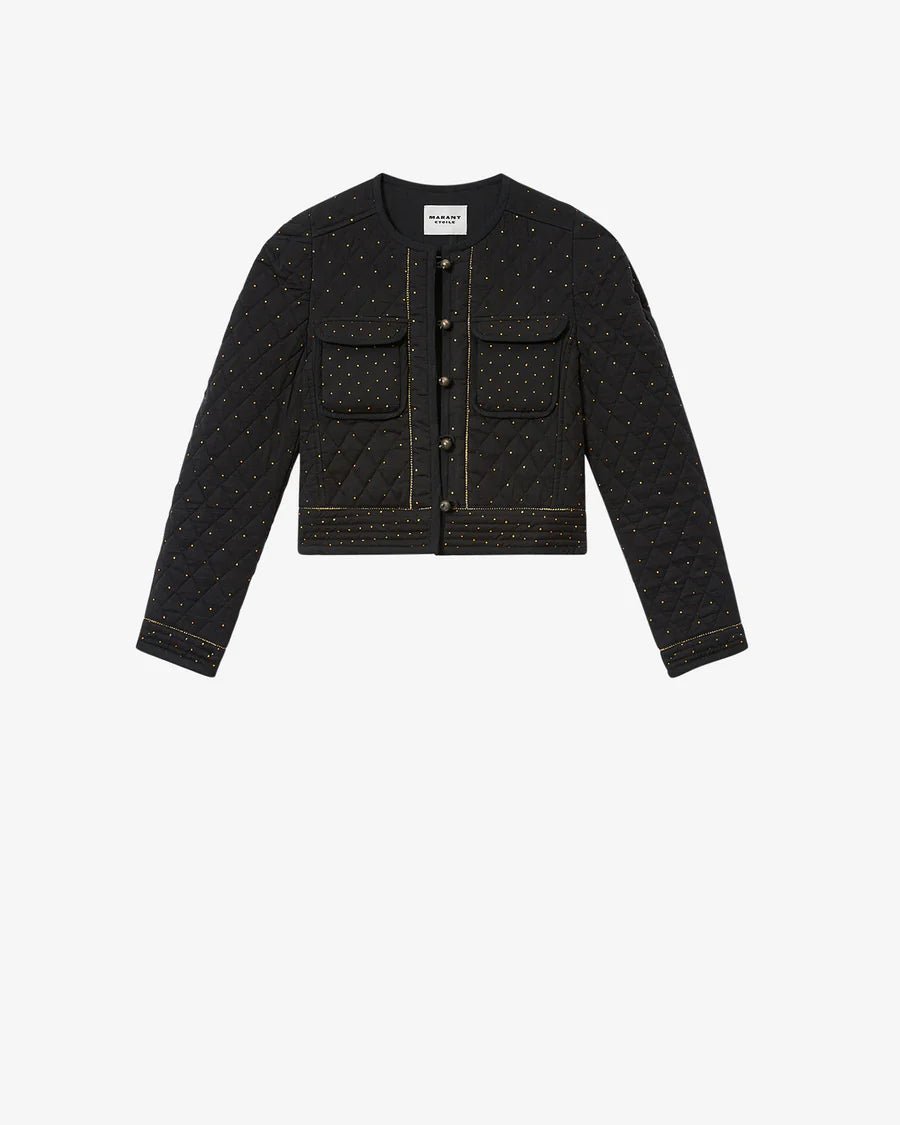 Isabel Marant - Vania Jacket Black - Kalifornia Jean Bar