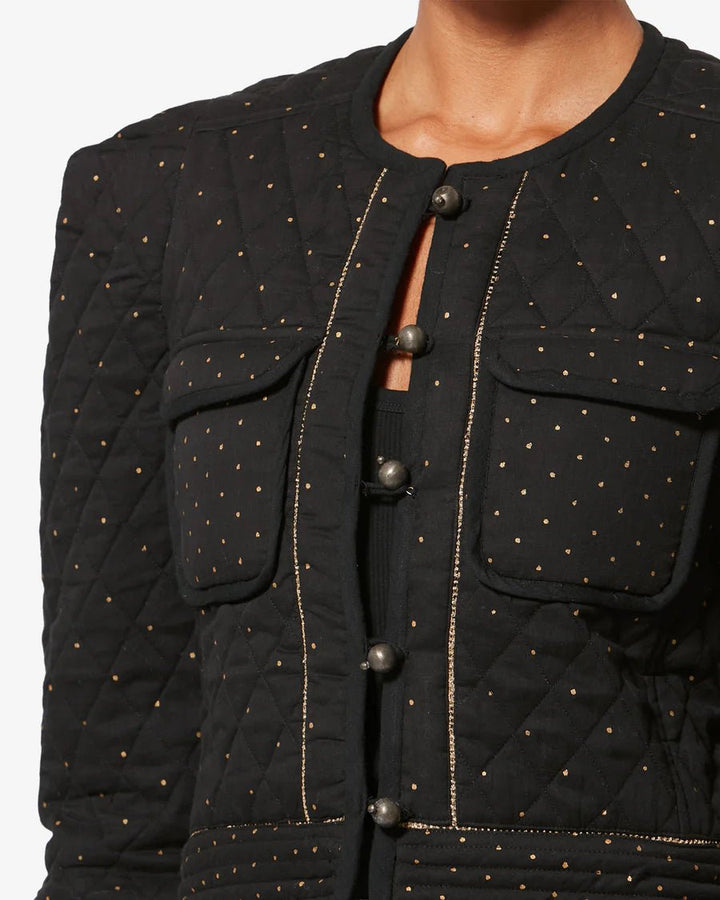 Isabel Marant - Vania Jacket Black - Kalifornia Jean Bar