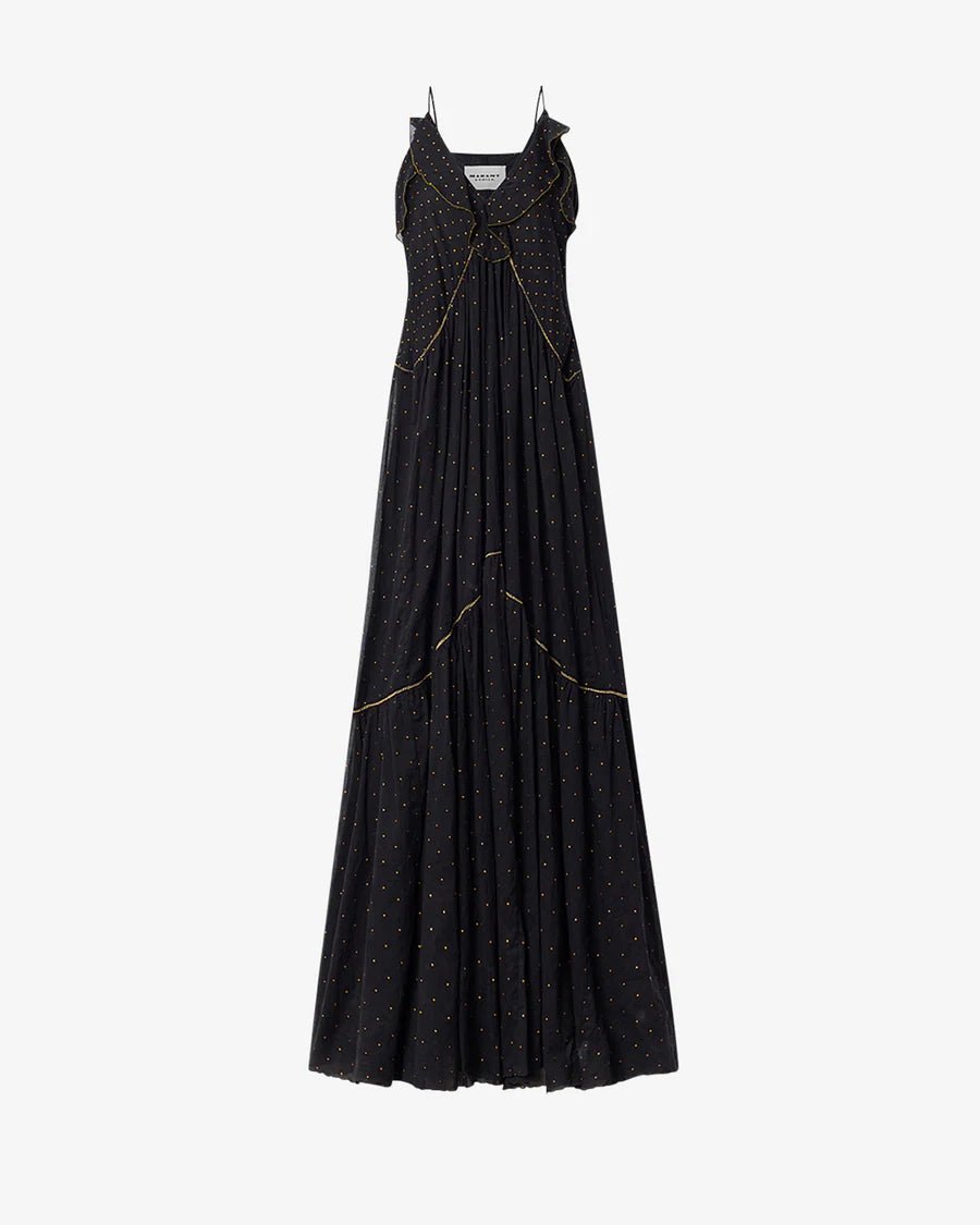 Isabel Marant - Vasma Dress in Black - Kalifornia Jean Bar