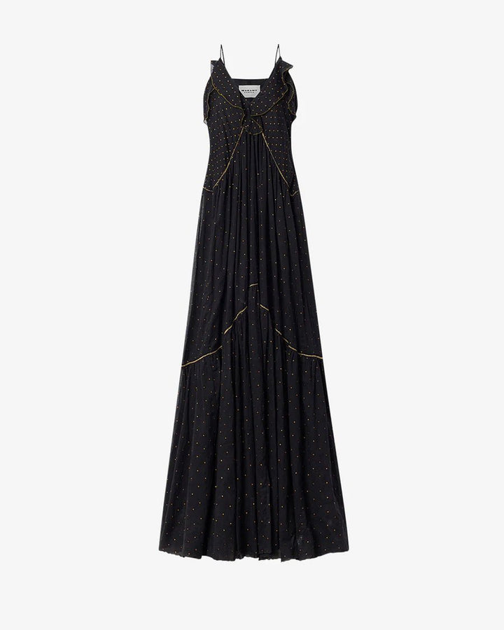 Isabel Marant - Vasma Dress in Black - Kalifornia Jean Bar