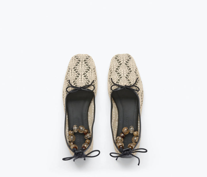 Freda Salvador - Lorna Murray Jada Flat Natural Diamond Raffia