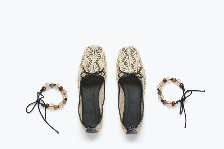Freda Salvador - Lorna Murray Jada Flat Natural Diamond Raffia