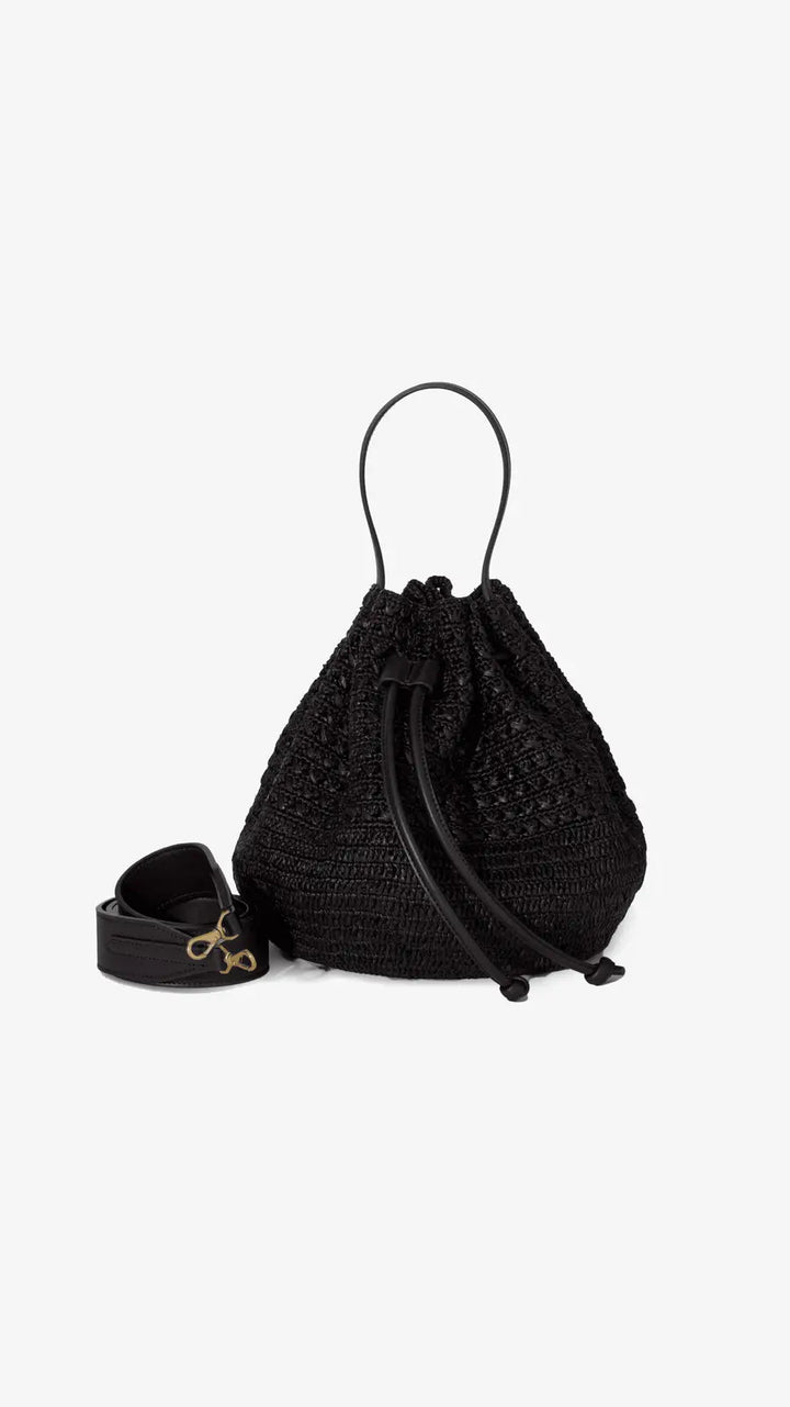 Janessa Leone - Black Cami Bag - Kalifornia Jean Bar