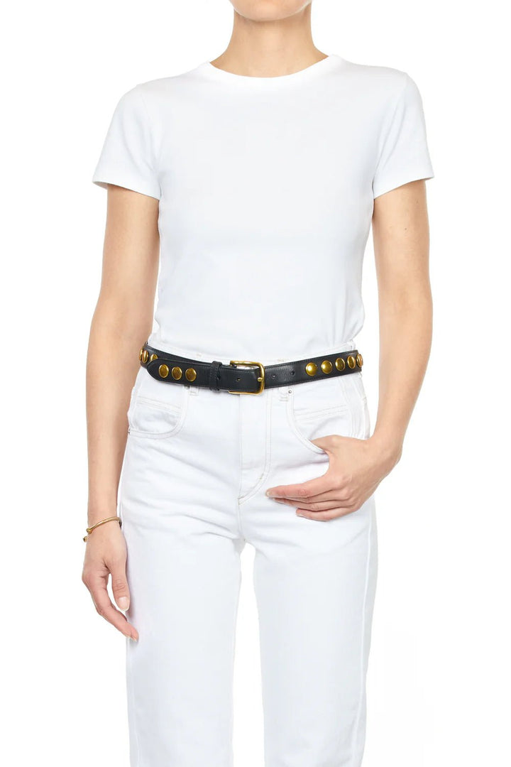 Jerome Dreyfuss - Ceinture Festival Belt in Noir Brass - Kalifornia Jean Bar