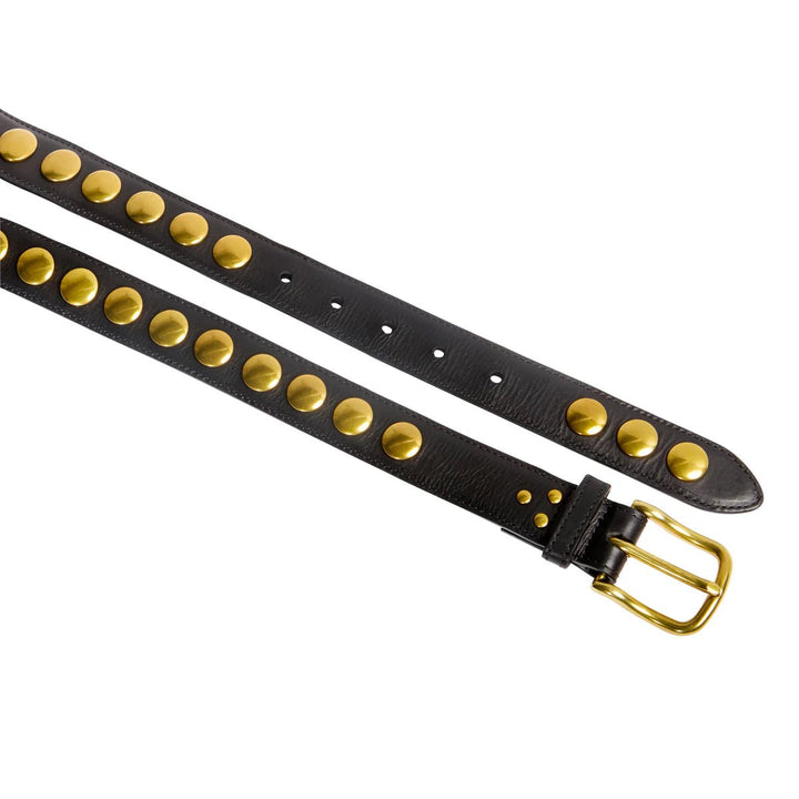 Jerome Dreyfuss - Ceinture Festival Belt in Noir Brass - Kalifornia Jean Bar