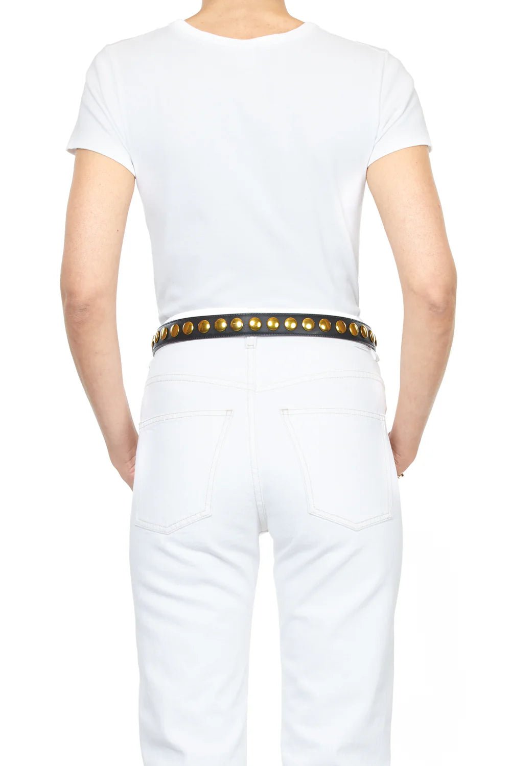 Jerome Dreyfuss - Ceinture Festival Belt in Noir Brass - Kalifornia Jean Bar