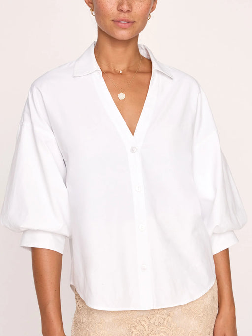 Brochu Walker - Kate Shirt in Salt White