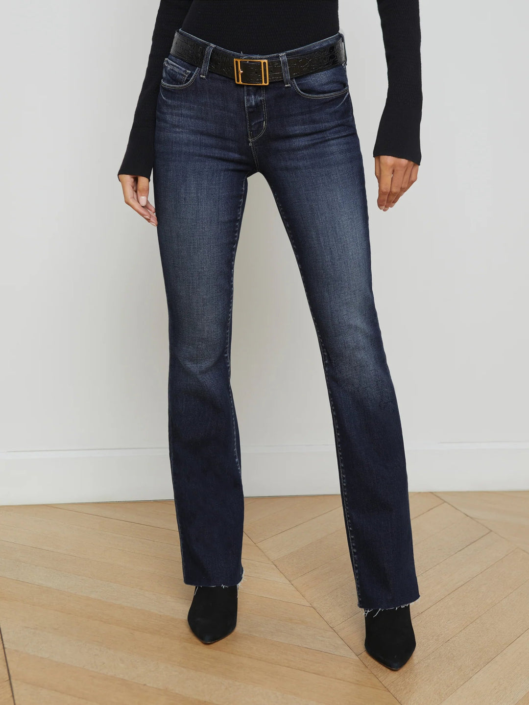 L'Agence - Crest Sneeker Straight Jean - Kalifornia Jean Bar L'Agence - Crest Sneeker Straight Jean