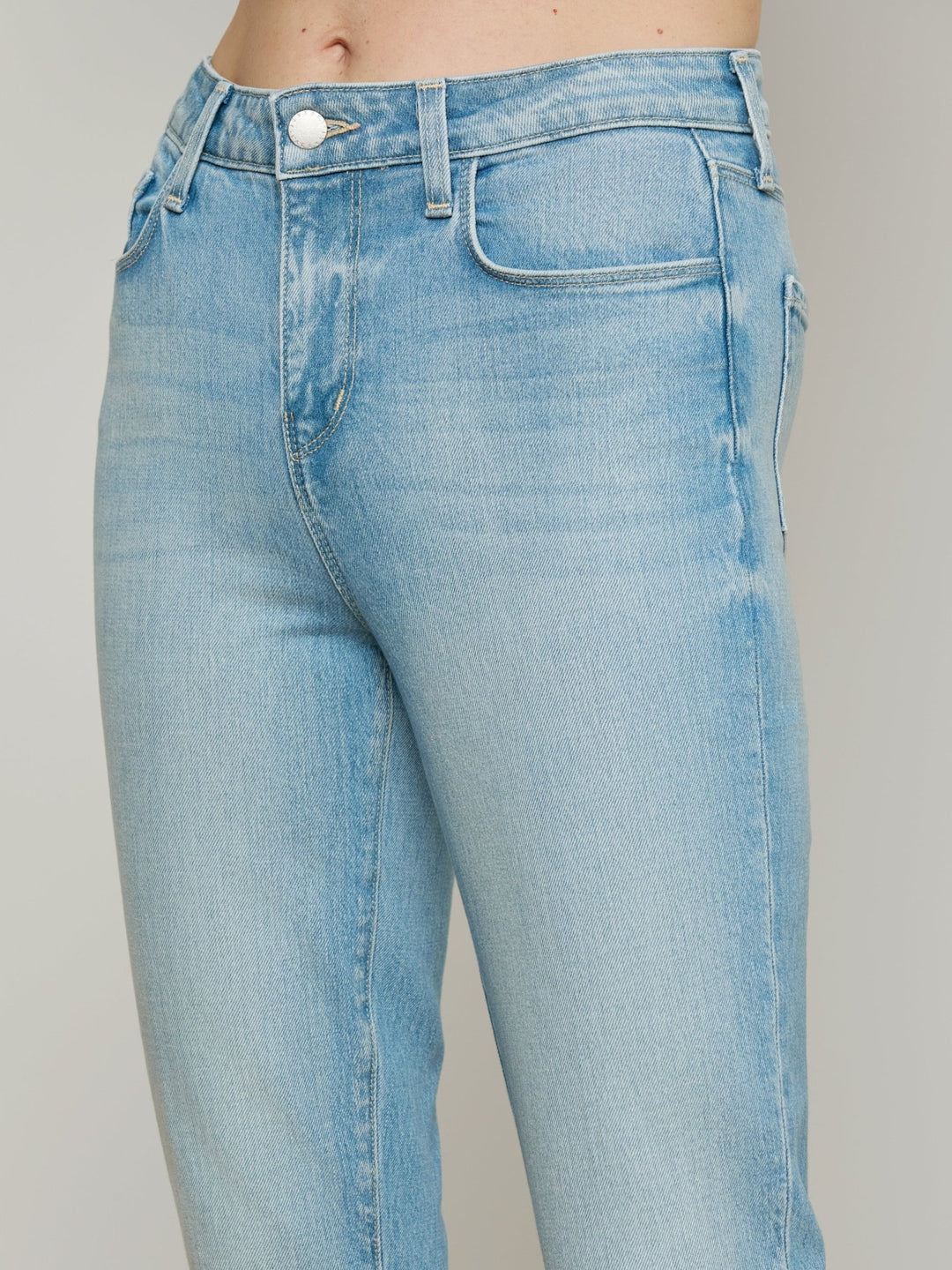 L'Agence - Ruth Straight Leg Jean in Barker - Kalifornia Jean Bar