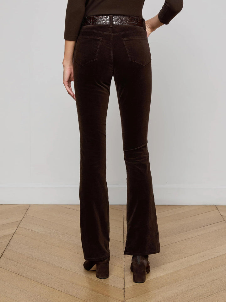 L'Agence - Stevie Velvet Jean Coffee Bean - Kalifornia Jean Bar