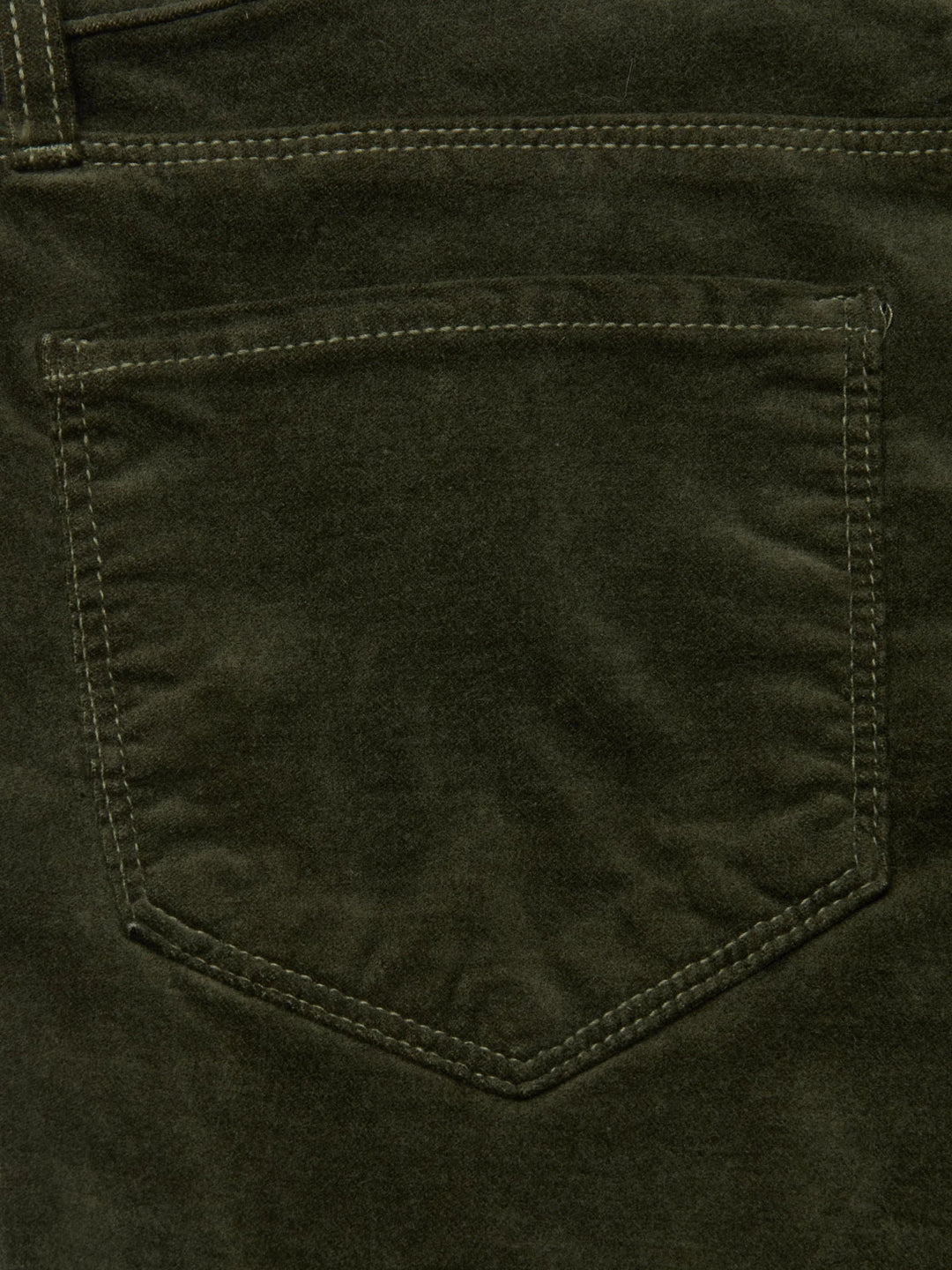L'Agence - Stevie Velvet Jean Deep Olive - Kalifornia Jean Bar