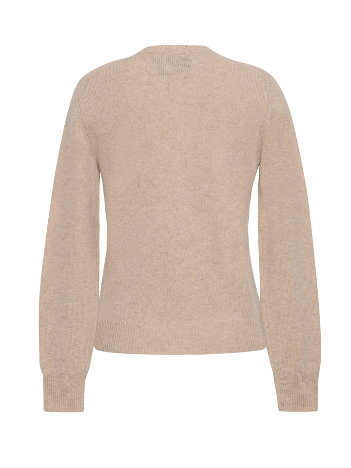 Lingua Franca - Beatrix Cardigan in Oatmeal - Kalifornia Jean Bar
