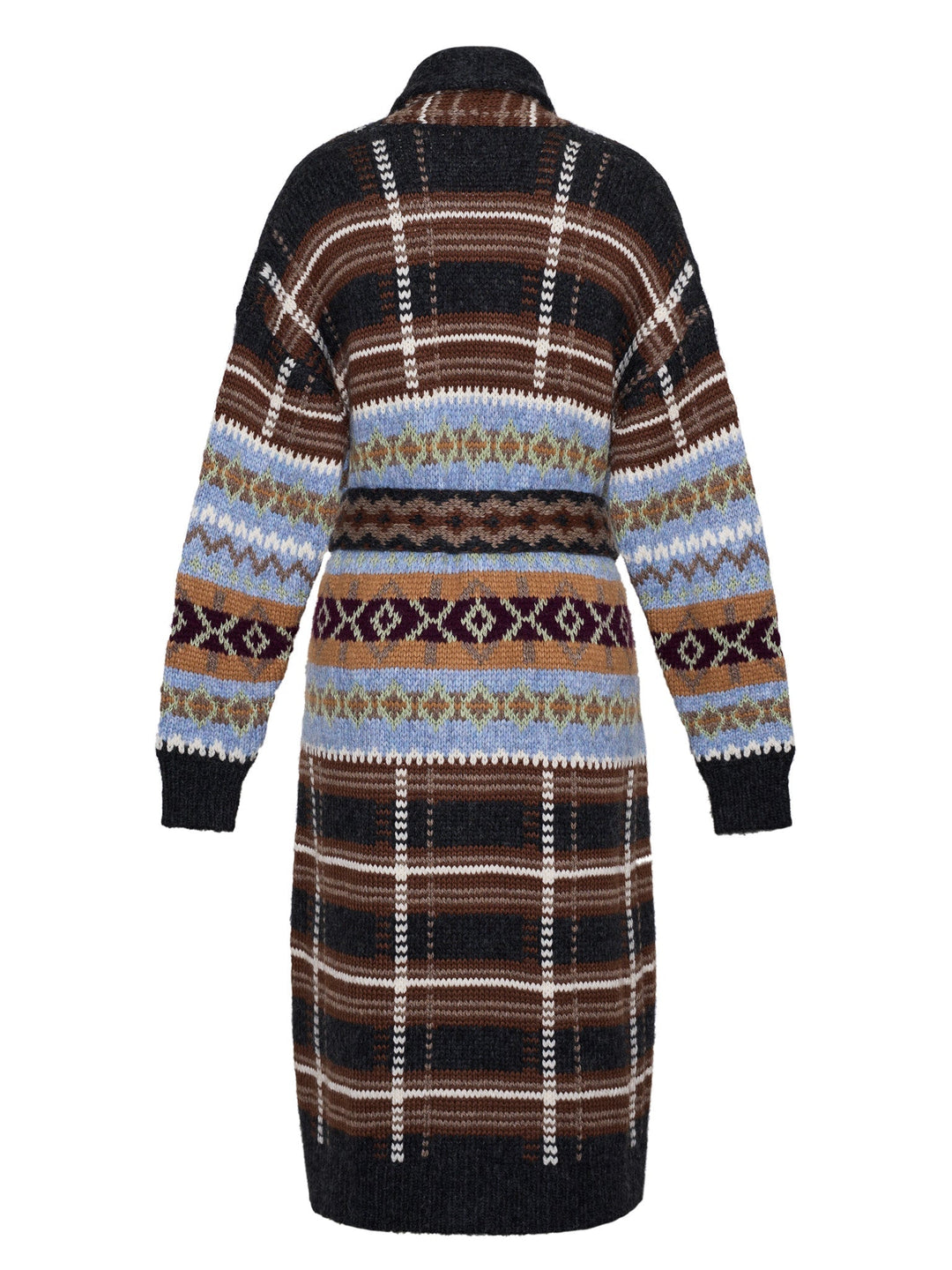 Lingua Franca - Bianca Robe Black Plaid - Kalifornia Jean Bar